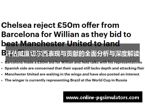 评估威廉切尔西表现与贡献的全面分析与深度解读 评估威廉切尔西表现与贡献的全面分析与深度解读