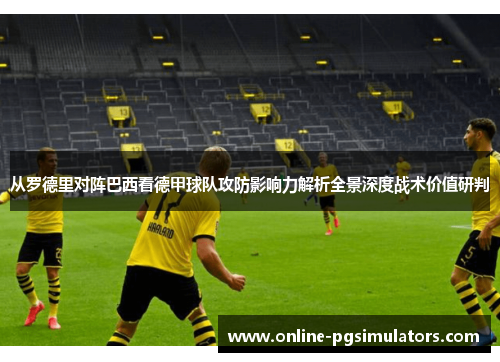 从罗德里对阵巴西看德甲球队攻防影响力解析全景深度战术价值研判